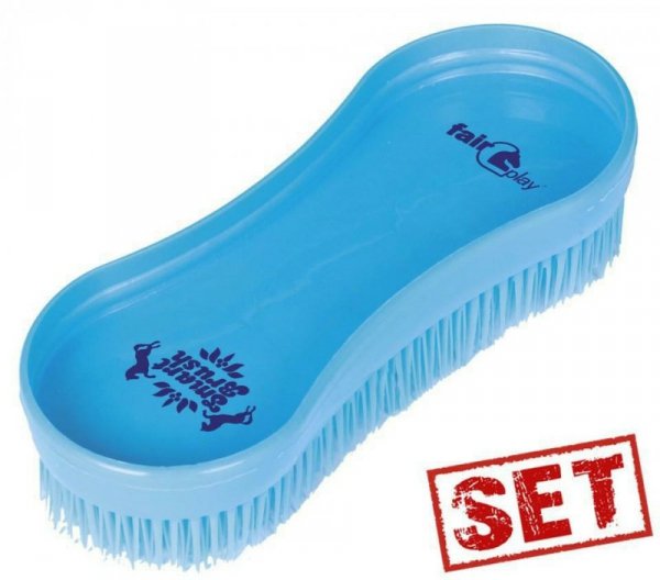 Szczotka Fair Play Smart Brush turkusowy 16 x 6,5cm
