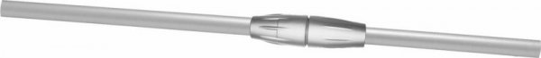 Trzonek teleskopowy V-Plast alum, czarny 75-115 cm