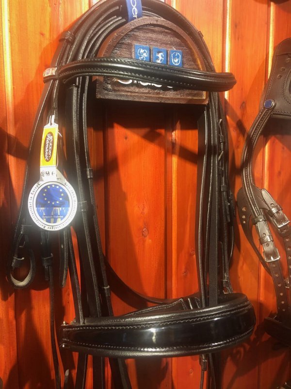 ogłowie munsztukowe ST 2310 black
