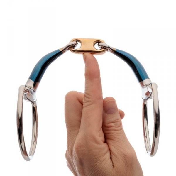 Wędzidło Oliwkowe Anatomiczne Kavalkade Ergonomic – Sweet Iron &amp; Lock Up