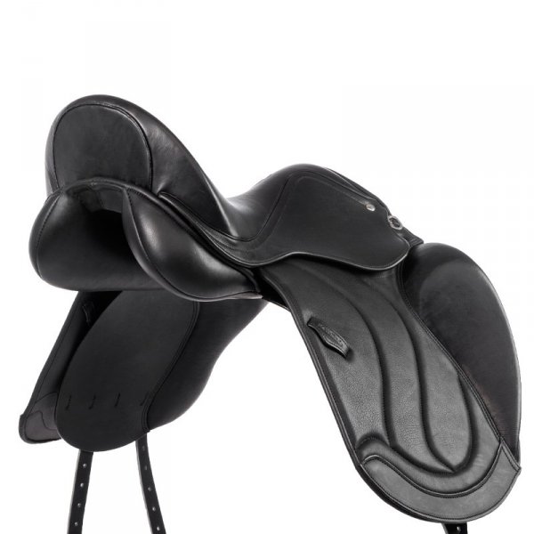 Siodło Ujeżdżeniowe Kavalkade XENIA z wymiennymi łękami - czarne