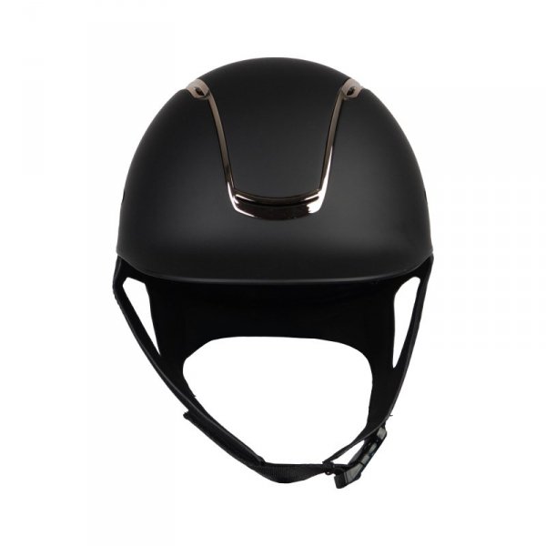 Kask jeżdziecki Horka Da Vinci czarno-różowy