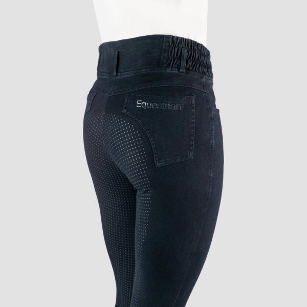 Bryczesy Damskie / breginsy jeansowe HORKA LAURA - navy