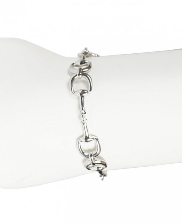 Opaska na wędzidło Horka Armband Bit srebrna
