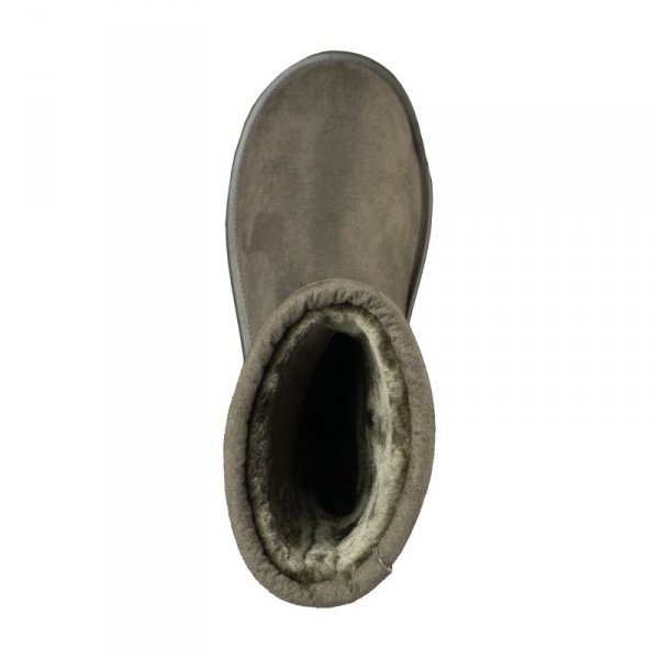 Buty outdoorowe Horka Woolley z wełną; zielony las