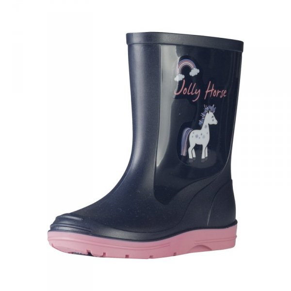 Kalosze dziecięce Horka PVC Navy