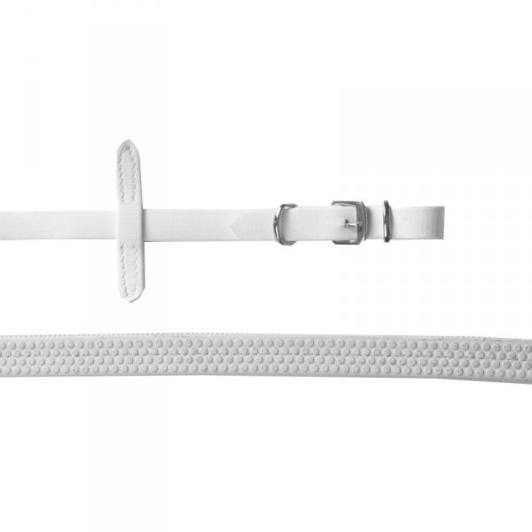 Ostrogi jeździeckie Horka PVC Flashy białe