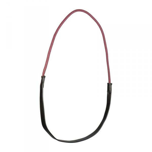 Cordeo Hybrydowe Horka – Skóra i Lina - czarny / czerwony