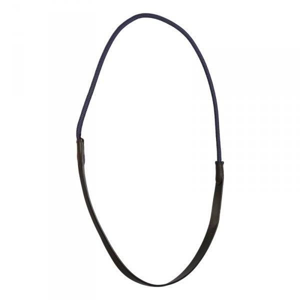 Cordeo Hybrydowe Horka – Skóra i Lina - brązowy / granatowy