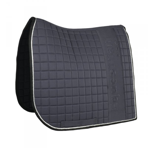 Czaprak EQUESTRIAN PRO Horka Embossed Zadeldek Dr; ANTRACYT