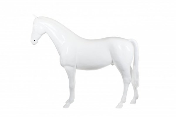 Czapka jeździecka Horka Display Paard Full Size 160 cm biała