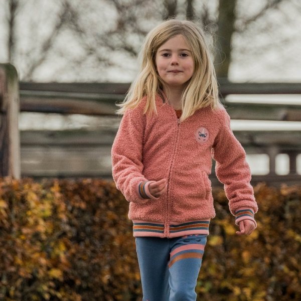 Kurtka dziecięca Horka Kiddy granatowa różowa