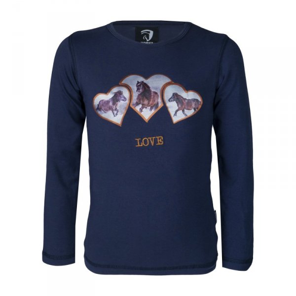 T-shirt Horka Pony niebieski