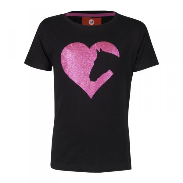 T-shirt Horka Toppie czarny/magenta
