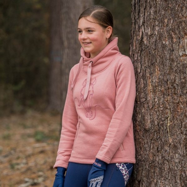 Bluza Młodzieżowa Horka Cozy - różowa