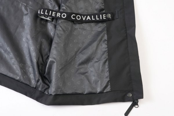 Płaszcz przeciwdeszczowy Covalliero SS2026 - czarny