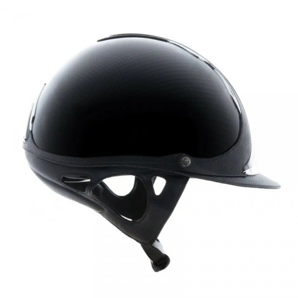 Kask Antares Premium Glossy Eclipse Carbon- standardowy daszek
