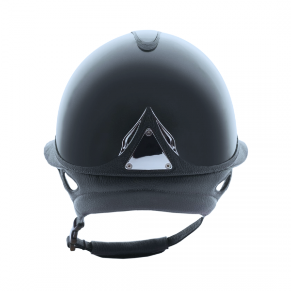 Kask Antares Premium Glossy Eclipse - szeroki daszek - Szary