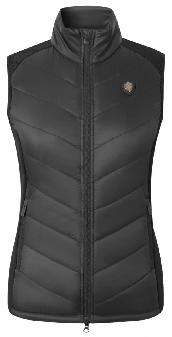 Kamizelka hybrydowa Combi waistcoat Covalliero SS2026 - czarna