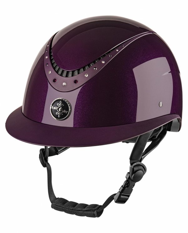 Kask Fair Play APOLEUS SHINY W-V szeroki daszek jagodowy