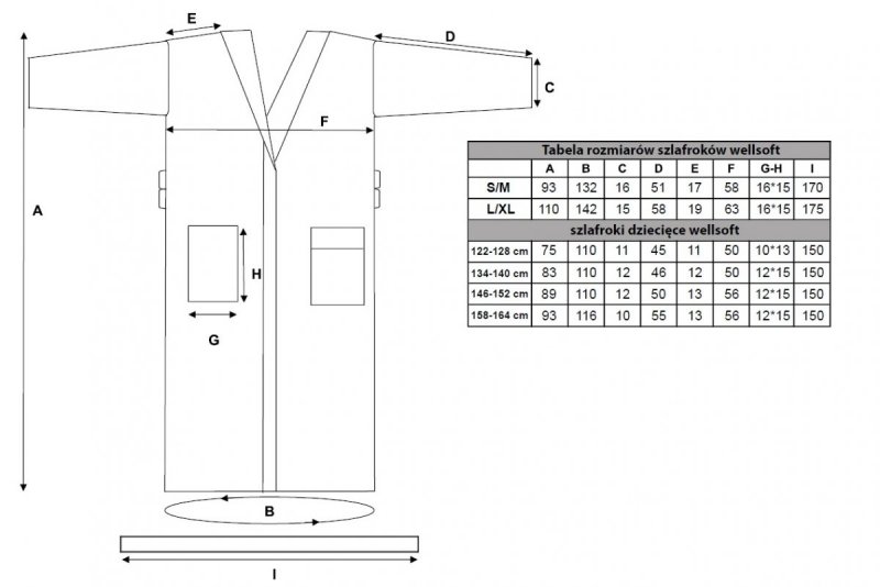 Szlafrok Wellsoft z kapturem Unisex rozmiar L/XL kolor - Pudrowy róż