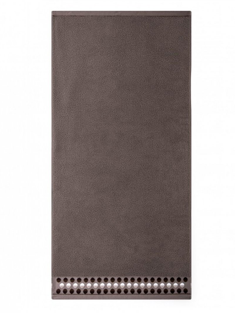 Ręcznik z bawełny egipskiej ZEN 2 50x90 wz. taupe
