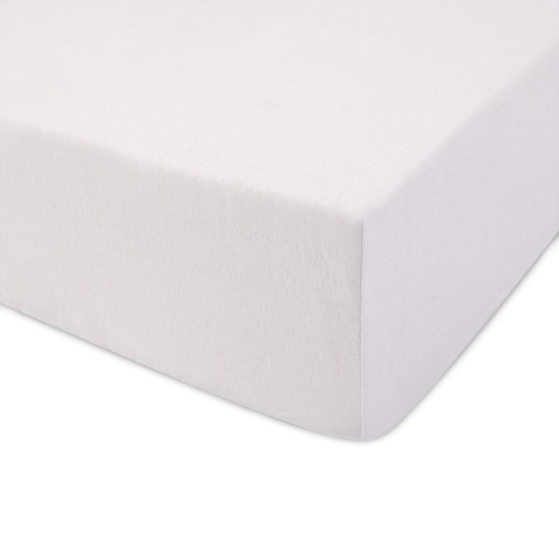 Prześcieradło Jersey PREMIUM na wysoki materac 90x200 na gumkę wz. 001 biały