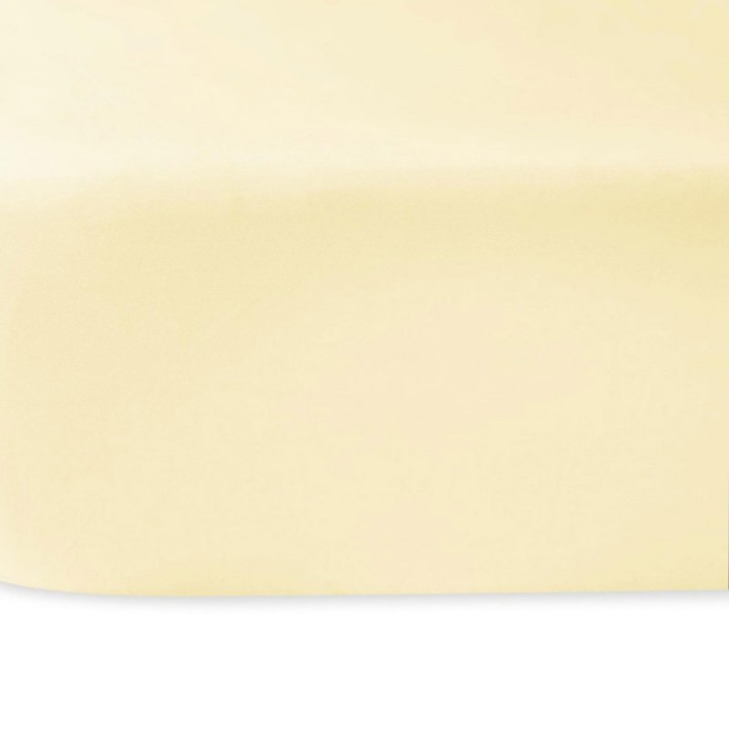 Prześcieradło satynowe bez gumki 160x220 krem 155