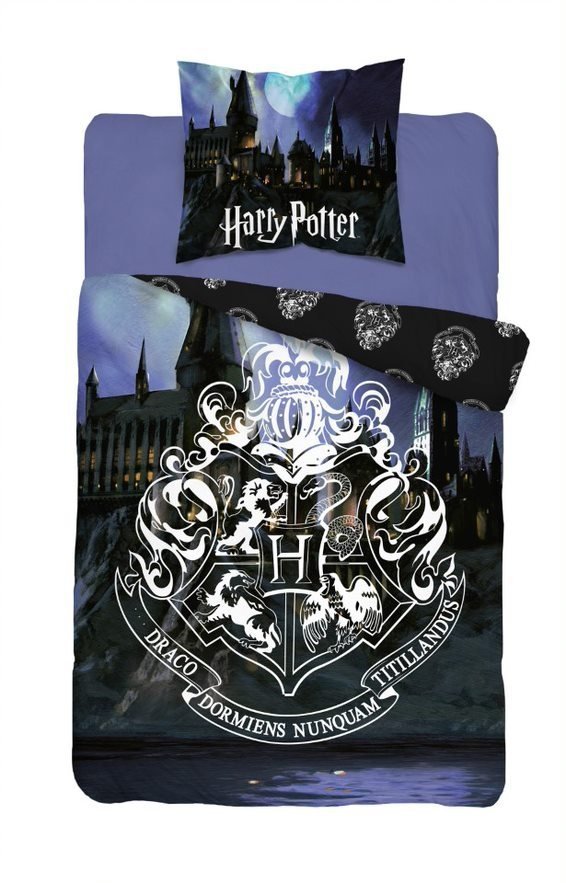 Pościel licencyjna 100% bawełna 160x200 lub 140x200 - Harry Potter - HP 02 DC