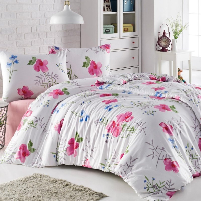Pościel flanelowa, gruba FLANELA 160x200 wz. 31504/2 kolekcja FlaneLOVE