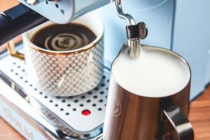 Ekspres ciśnieniowy Swan Espresso Coffee Machine SK22110BLN (1100W; kolor niebieski)
