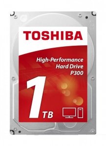 Dysk HDD Toshiba P300 HDWD110UZSVA (1 TB ; 3.5; 64 MB; 7200 obr/min)