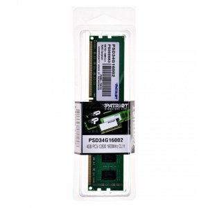 Pamięć Patriot Memory PSD34G16002 (DDR3 ECC; 1 x 4 GB; 1600 MHz; CL11)