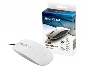 Mysz BLOW MP-30 84-031# (optyczna; 1000 DPI; kolor biały)