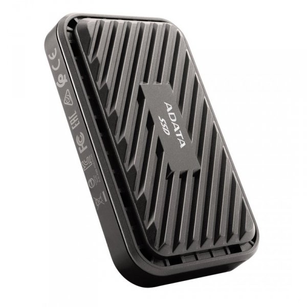 Dysk zewnętrzny SSD ADATA SE770G (512GB; 2.5&quot;; USB 3.2 Gen 2; czarny)