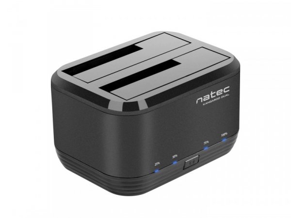 Stacja dokująca NATEC Kangaroo NSD-0955 (2.5&quot;, 3.5&quot;; USB 3.0; czarny)