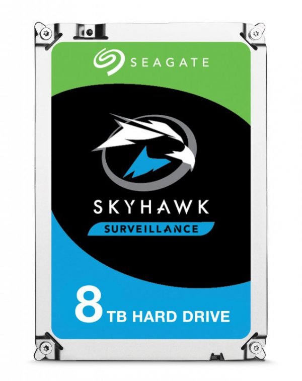 Dysk HDD Seagate Skyhawk ST8000VX004 (8 TB ; 3.5&quot;; 256 MB; 7200 obr/min)