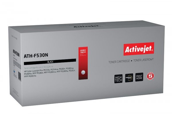Toner Activejet ATH-F530N (zamiennik HP 205A CF530A; Supreme; 1100 stron; czarny)