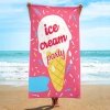 Ręcznik plażowy prostokątny ICE CREAM PARTY 150x70 REC54WZ3