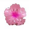 Spinka do włosów klamra XL kwiat HIBISKUS OMBRE róż 7,5 x 7,5cm SP384