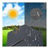 Parasol ogrodowy z wysięgnikiem Grafitowy 3,5 m. OGP04
