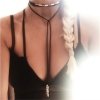 NASZYJNIK CHOKER OPALIZUJĄCY - BORDOWY N493BOR
