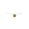 NASZYJNIK CHOKER RZEMYK - MIĘTA N530M