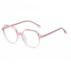 Okulary zerówki owal złoto gold rose OK242wz3