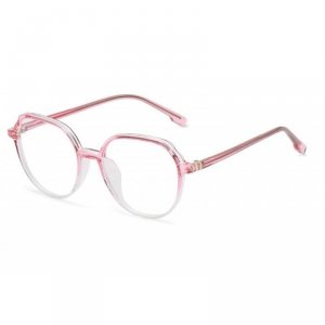 Okulary zerówki owal złoto gold rose OK242wz3
