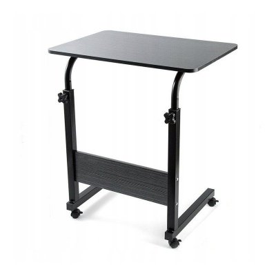 Mobilne biurko stolik pod laptop tablet, regulowane na kółkach STL03WZ3