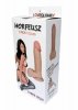DILDO Z KRĘGOSŁUPEM ZGINANE PRZYSSAWKA JĄDRA 20CM