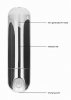 10 Speed Rechargeable Bullet - Silver