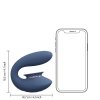 Twitch 3 - Rechargeable Vibrator & Suction - Silicone - 10 Speed - Blue/Grey