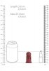 Model 28 - Ultra Soft Silicone Chastity Cage - Red